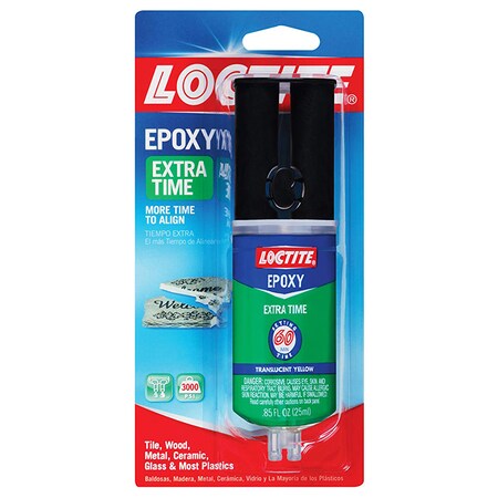 Loctite Epoxy Adhesive, 0.85 oz, Amber 1405603